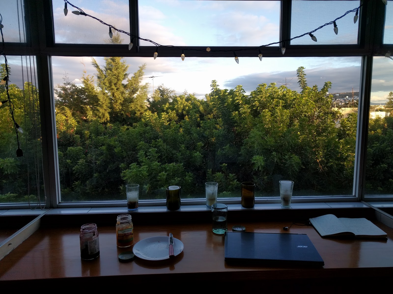 Blick aus Fenster